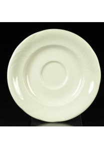 Tea/coffee with milk plate 16 cm Mod. Horizons Silhouette