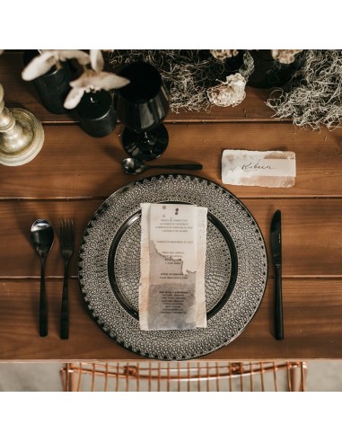 Black Table Knife