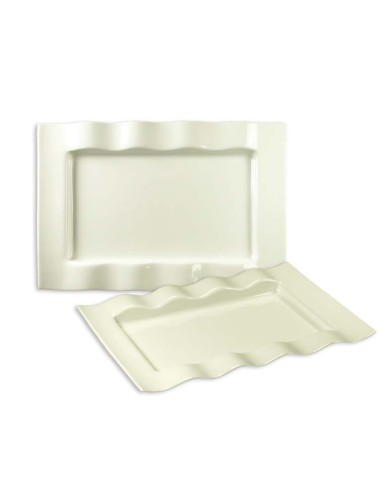 Fuente rectangular 30×21 cm Mod. Wave
