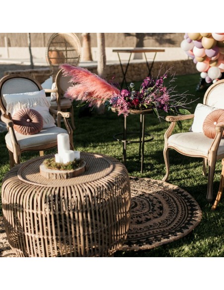 Round mandala rug