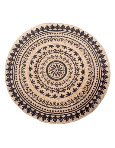 Round mandala rug