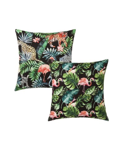 Tropical fauna cushion