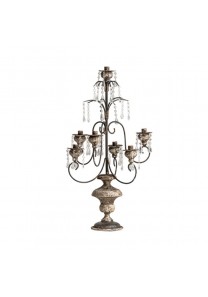 Candelabro hierro vintage