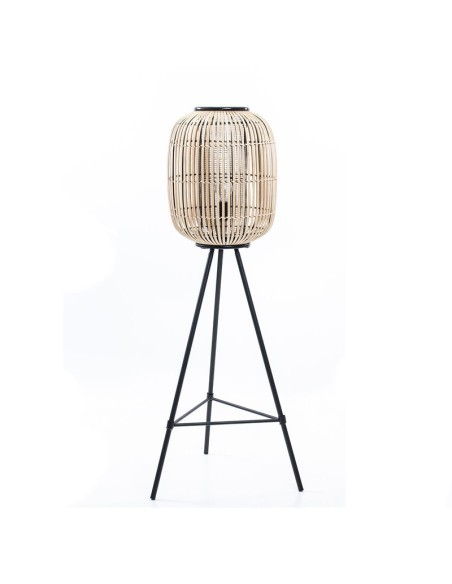 Bamboo floor lamp