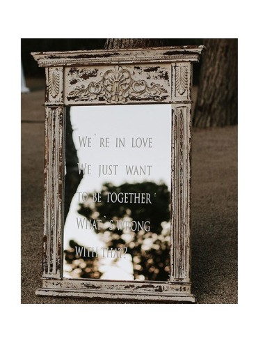 White mirror