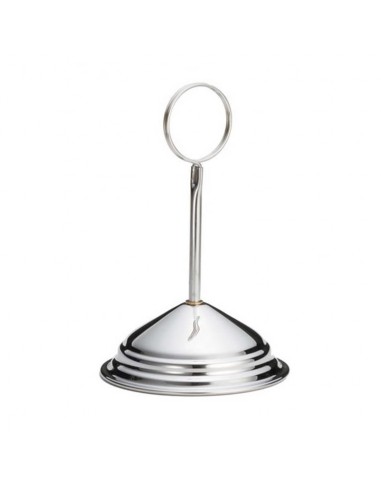 Soporte para número de mesa inox 20 cm