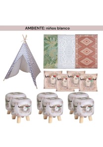 Ambiente niños blanco